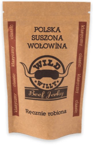 Beef Jerky Sušené hovädzie 30g - Wild Willy