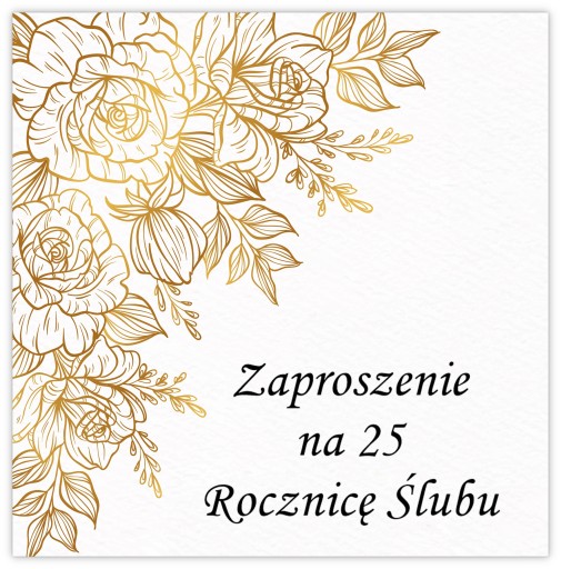 POZVÁNKY NA 25. VÝROČIE SVADBY - STRIEBORNÉ VÝROČIE + OMŠA