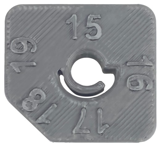 VZDIALENOSŤ ROUTOVACIEHO ZARIADENIA 15 mm - 19 mm