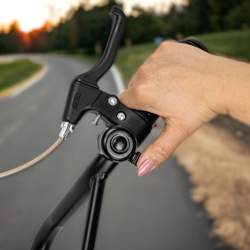 Hlasný kovový zvonček na bicykel Titafka na kolobežku