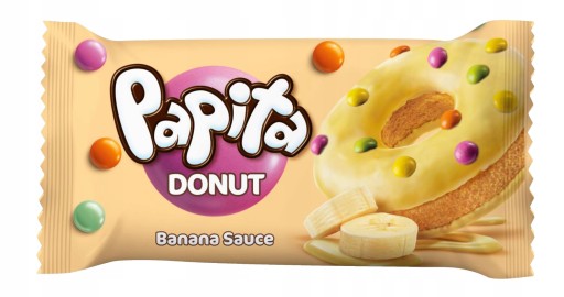 Papita Donut s príchuťou banán 40 g