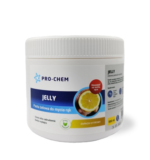 BHP gélová pasta, PRO-CHEM JELLY gél na umývanie rúk, citrón, 500 ml
