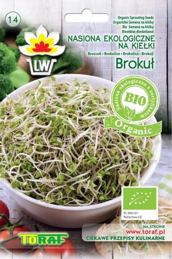 Bio Brokolica Bio Semienka na klíčky 10g ECO