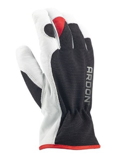 Zateplené pracovné rukavice PONY WINTER ARD vystužené kožou 10
