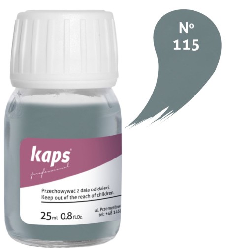 NÁTER NA RENOVÁCIU KOŽENÉHO ČALÚNENIA VOLANTU TMAVO SIVÁ KAPSY #115