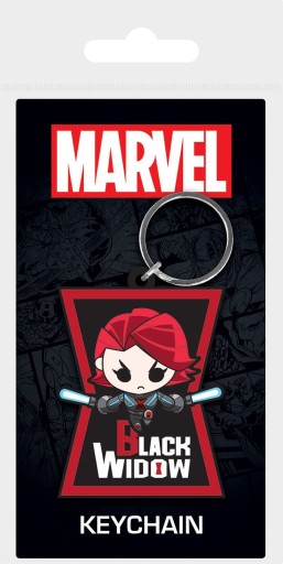 Prívesok na kľúče s postavičkou Black Widow Film Kľúčenky