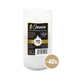 Parafínové vložky 12 cm, doba horenia 40 hodín