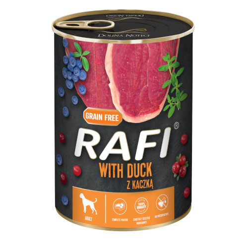 Dolina Noteci RAFI s kačacou a čučoriedkami 400g
