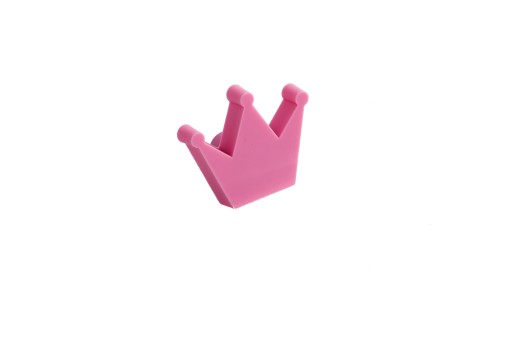 Gombík na detský nábytok GUMOVÁ RUŽOVÁ CROWN GTV