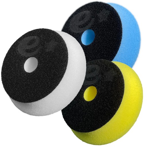 Leštiaca podložka Mini Hard 95 mm so suchým zipsom 75 mm Sponge Shield e-lak