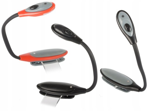 Flexibilná LED lampa na čítanie kníh
