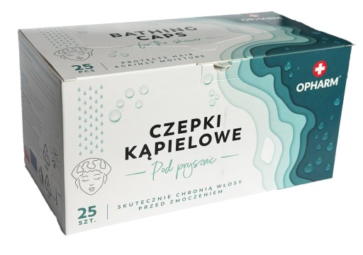 Plavecká čiapka Opharm 25 ks.