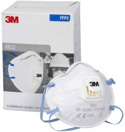 3M MASKA MODEL 8822 BALENIE 3 ks