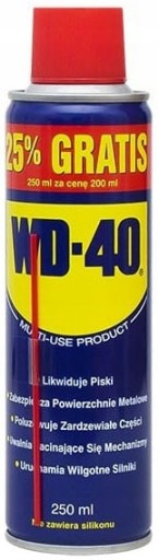 WD-40 MULTIFUNKČNÝ ODSTRAŇOVAČ HRDZE 250 ML