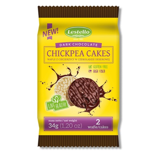 Cícerové oblátky v čokoláde 34g Lestello