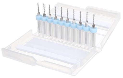 10 x MINI VRTAČKY 0,6mm VIDEO MODELOVANIE DPS