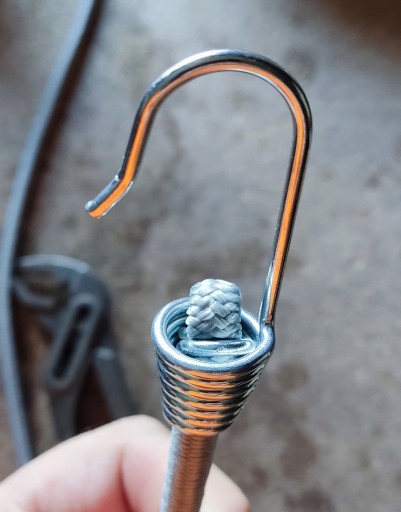 Elastická šnúrka na zapínanie na šnúrku STRONG 8mm + HÁČKY