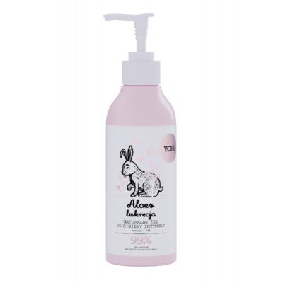 YOPE Gél na intímnu hygienu - aloe a sladké drievko, 300ml