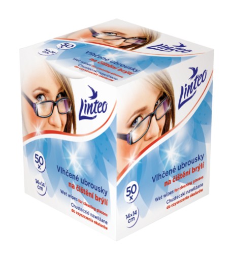 Čistiace obrúsky Linteo Glasses 50 kusov