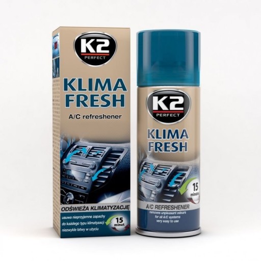 K2 KLIMA FRESH LEMON 150ml NAVY LIKVIDÁCIA NA ODSTRAŇOVANIE Pliesní