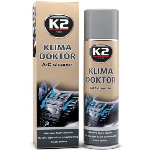 K2 KLIMA DOKTOR Penová sonda do klimatizácie 500ml