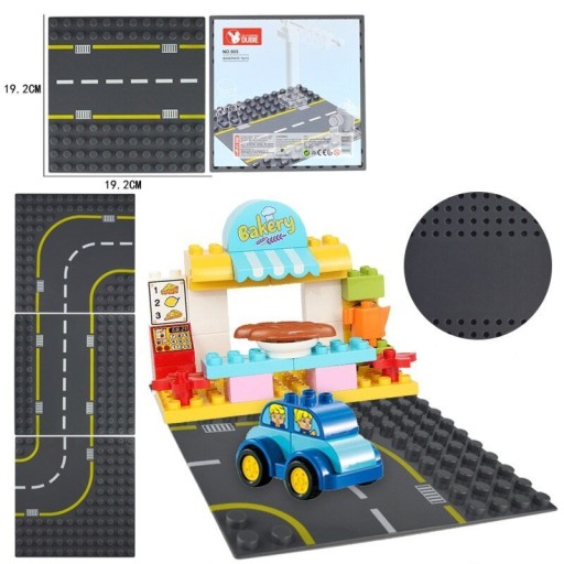 Cestná stavebná dlažba pre duplo bloky