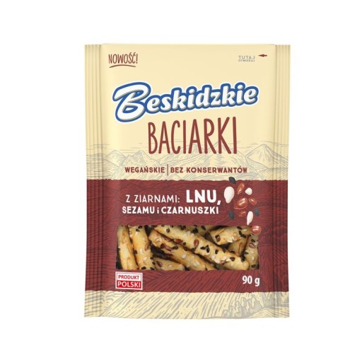 Beskidskie Baciarki ľan, sezam a čierny kmín