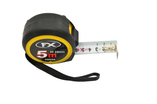 Valivé pravítko 5m 25mm Odolné pogumované