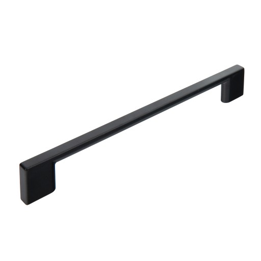 Rozteč nábytkových úchytiek - 160 / 187 mm Techno UA10 UZ819 matná čierna D-705