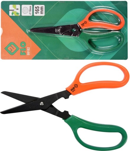 KVETINÁRSKE NOŽNICE NA BYLINKY A KVETY S ROVNOU ČEPELOU 40MM 16,5cm