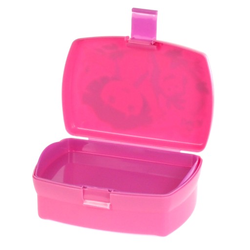 LUNCHBOX s priehradkou a podnosom DORA Róż