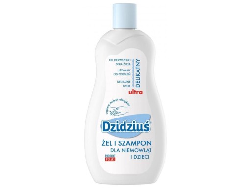 Dzidziuś Gélový šampón pre dojčatá a deti s prot