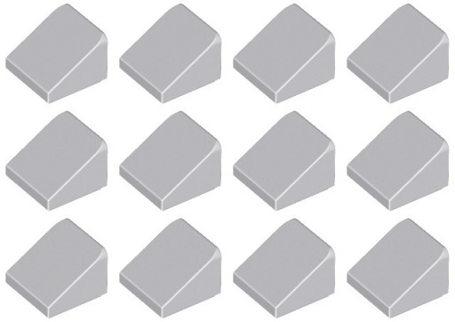 LEGO 54200 SKOS 1x1 svetlosivá (3g) 12 ks