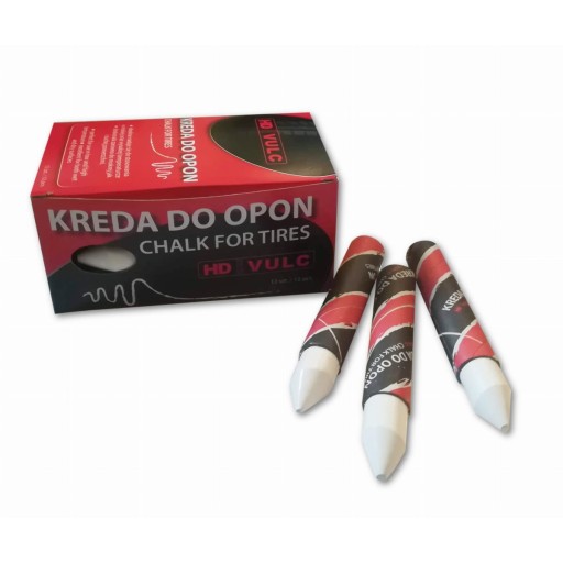 HD VULC krieda na pneumatiky, biela, okrúhla
