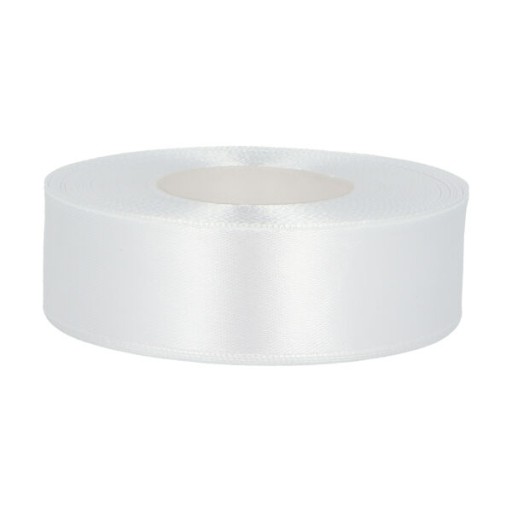 STUHA SATÉNOVÁ, STUHA BIELA 25mm 28m polimex 3001