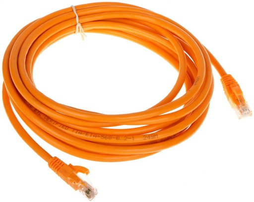 PATCHCORD RJ45/6/5,0-ORANŽOVÁ 5 m