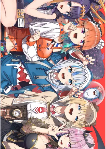 Anime Manga Plagát HoloLIVE holo 043 A3