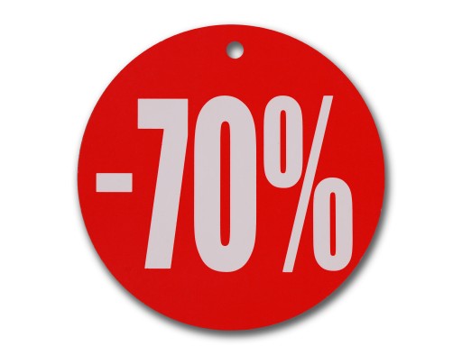 okrúhly štítok CIRCLE FI 24CM -70% CENA DOSKY