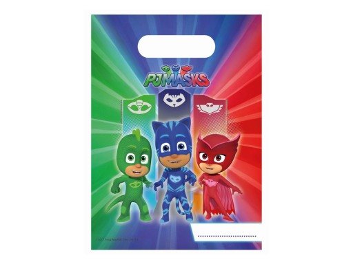 Darčekové tašky PJ Masks - 6 ks