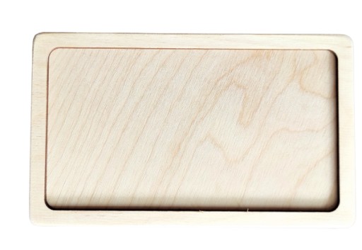 Obdĺžnik, základňa senzorickej dráhy 20x12cm/3mm