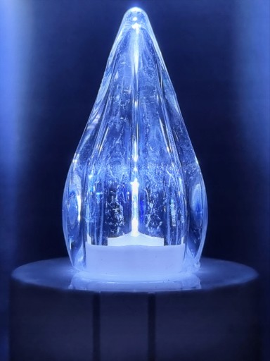 LED VLOŽKA DO SVIEČKY ELEKTRICKÁ SVIEČKA BIELE SVETLO BEZPLATNÉ BATÉRIE