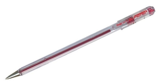 Guľôčkové pero 0,7 mm PENTEL BK77 ČERVENÉ