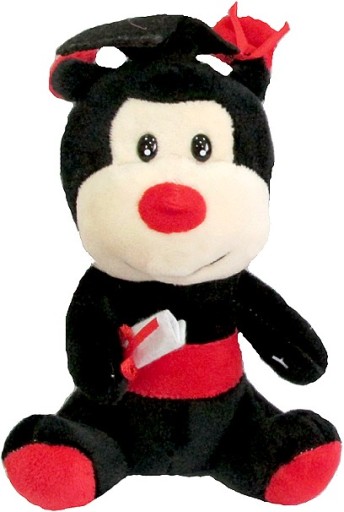 Maskot školskej lienky - 17cm