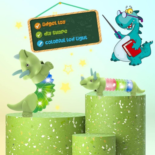 SENSORY ANTISTRES POP TUBE LED CRAWL