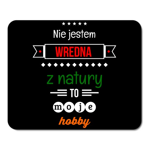Vtipný malý darček podložka pod myš