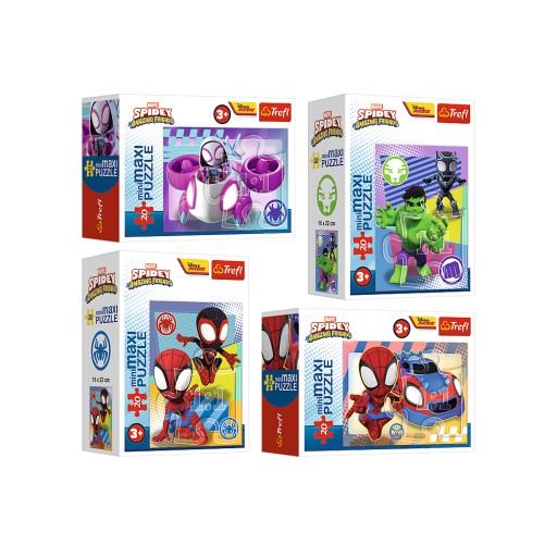 Puzzle Mini Maxi The Amazing Spidey Trefl mix