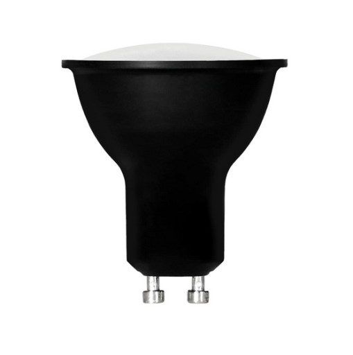 LED žiarovka 6,5W GU10 4000K čierna