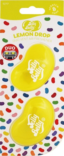 JELLY BELLY DUO MINI OSVIEŽOVAČ VZDUCHU CITRÓNOVÁ VÔŇA