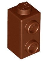 LEGO 32952 TEHLA 1x1x1 hnedá (5g) 6 ks.