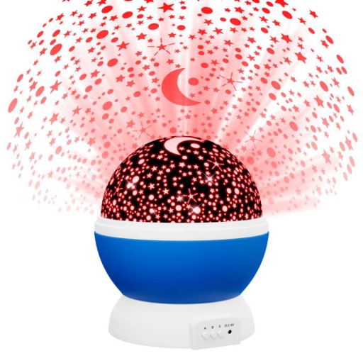 NOČNÁ LAMPA SKY STARS PROJEKTOR LAMPA PROJEKTOR ZMENA FARBY 2v1 XL